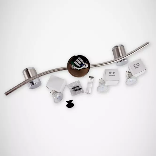Stropné bodové svietidlo Olaf GU10 03257 CZCHR LS3