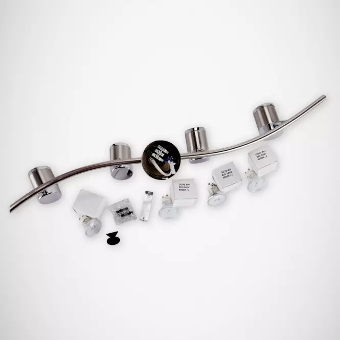 Stropné bodové svietidlo Olaf GU10 03258 CZCHR LS4