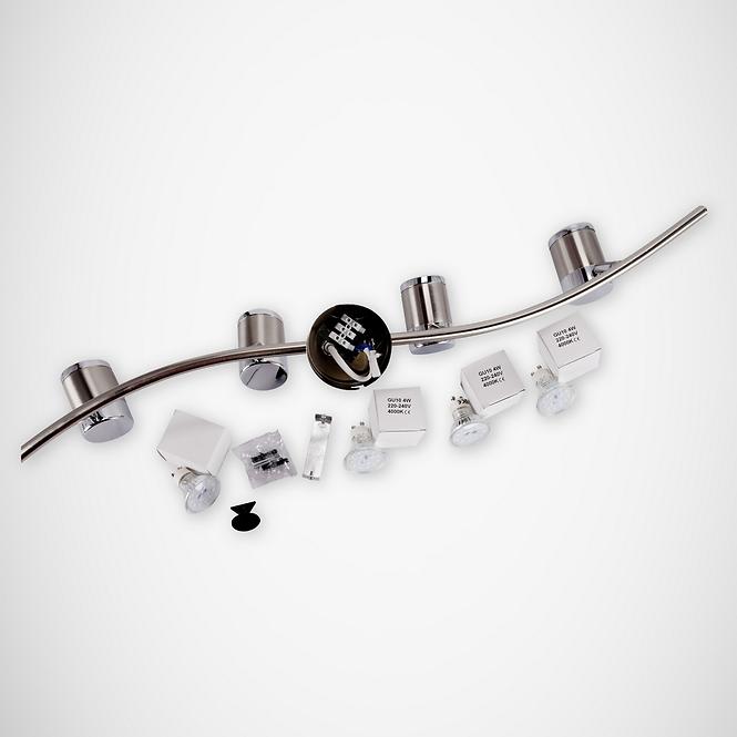 Stropné bodové svietidlo Olaf GU10 03258 CZCHR LS4