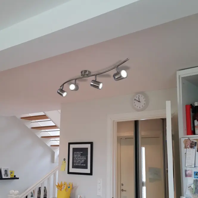 Stropné bodové svietidlo Olaf GU10 03258 CZCHR LS4,8