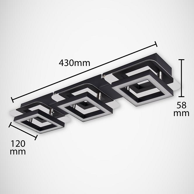 Stropné svietidlo Likya 03136 LED-3 4000K