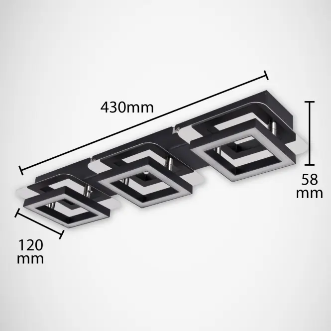 Stropné svietidlo Likya 03136 LED-3 4000K,4