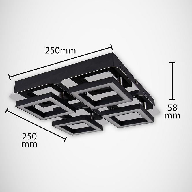 Stropné svietidlo Likya 03137 LED-4 4000K