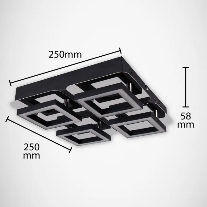 Stropné svietidlo Likya 03137 LED-4 4000K,4