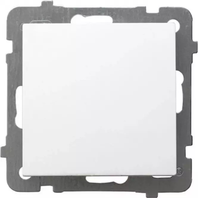 Vypínač biely ŁP-1G/m
