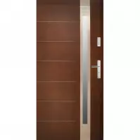 Dvere vchodové WZ 69 90L orech