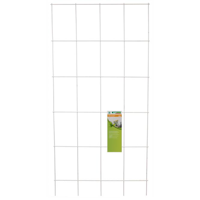 Mriežka na rastliny 75x150 cm, biela – 05696