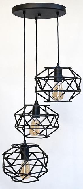 Lampa Cage 2683/3 CZ LW3