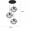 Lampa Cage 2683/3 CZ LW3,4
