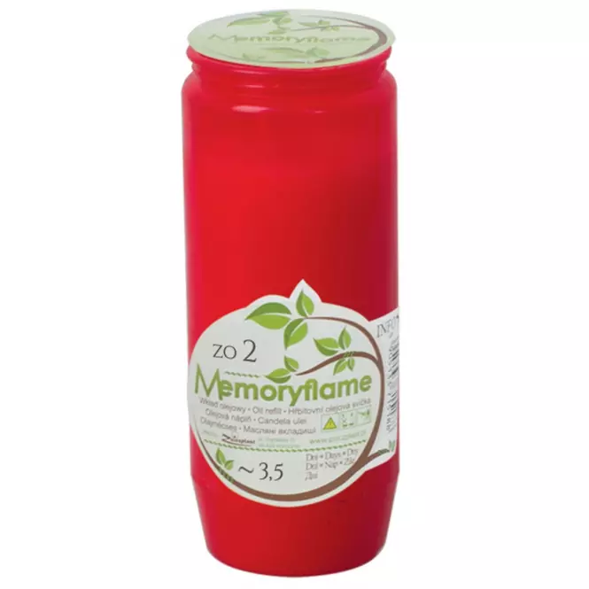 Náplň do kahanca olejová  ZO2 biela, červená