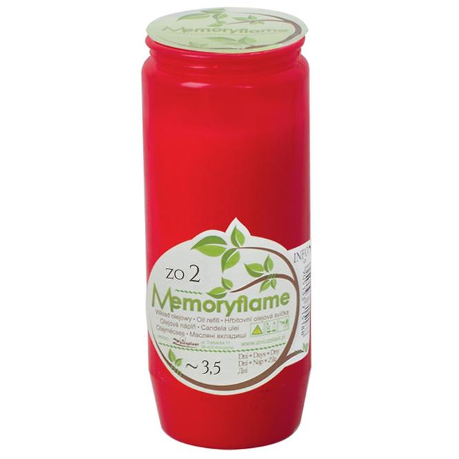 Náplň do kahanca olejová  ZO2 biela, červená