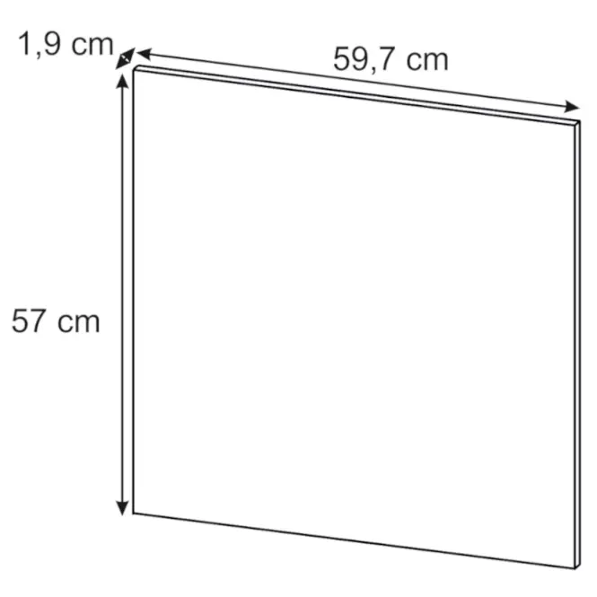 Milano Bianco Super Mat OZ 60,2