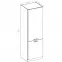 Kuchynská skrinka Eko White 60DK–210 2F,2
