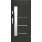 Dvere vchodové WZ 68 90P antracit