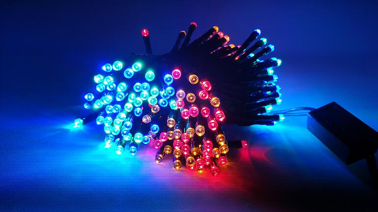 Vianočné svetielka LED 200l na transf. vonkajšie 21/14/LED multi