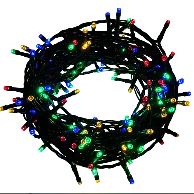 Vianočné svetielka LED 200l na transf. vonkajšie 21/14/LED multi,3