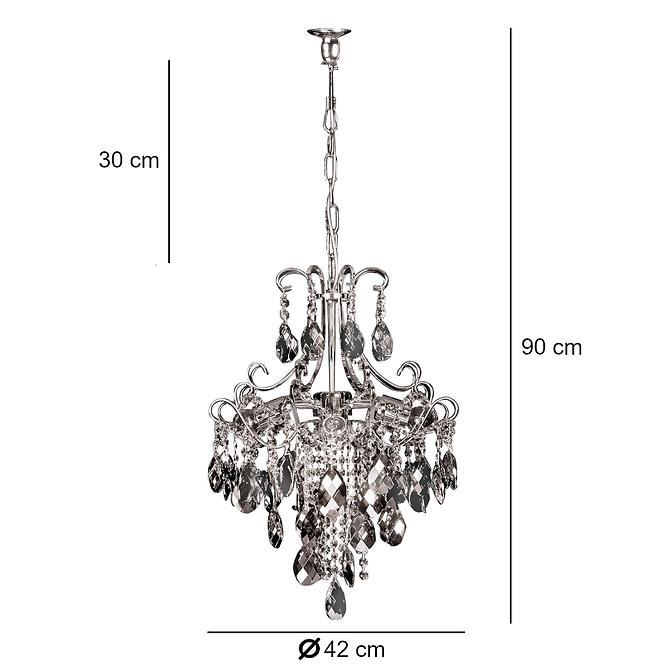 Lampa W-E 0705/4 Cr+Wt+Sn Lw4
