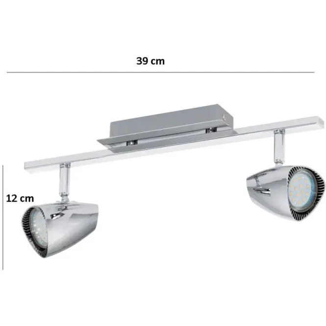 Stropné svietidlo LED Corbera 93673 LS 2,3
