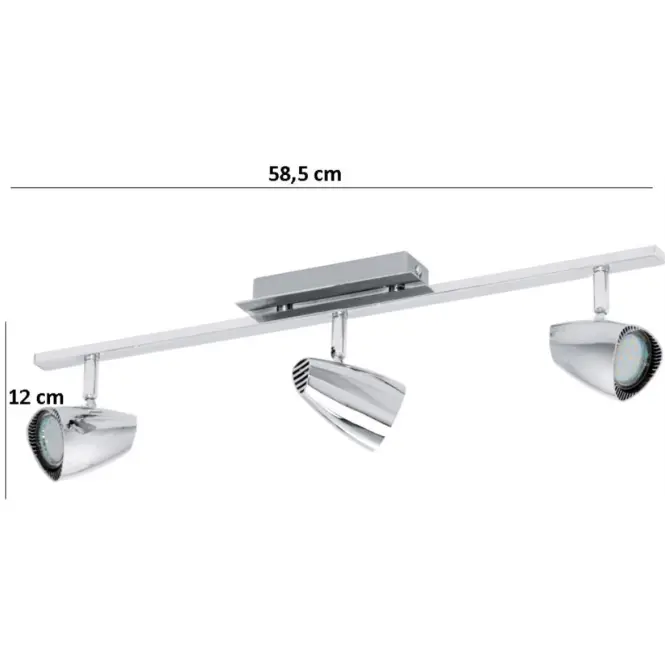 Stropné svietidlo LED Corbera 93674 LS 3,3