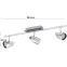 Stropné svietidlo LED Corbera 93674 LS 3,3