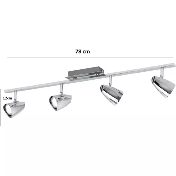 Stropné svietidlo LED  Corbera 93675 LS 4
