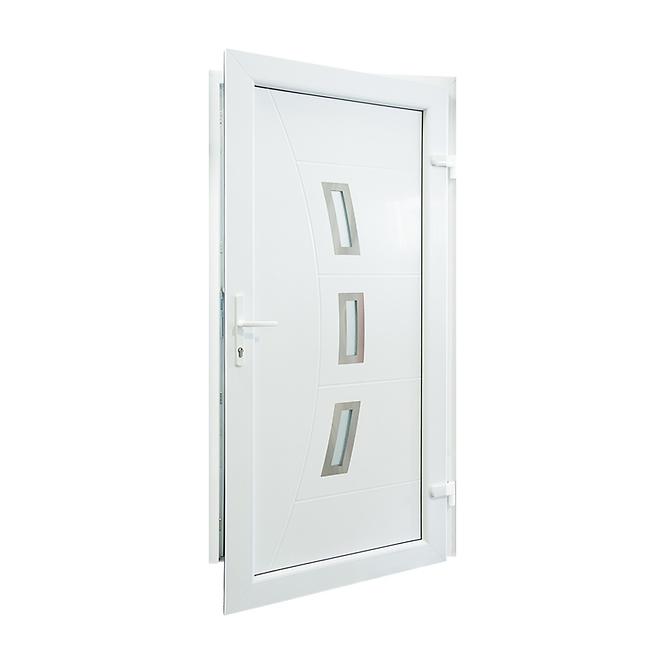 Dvere vchodové D10 90P biele