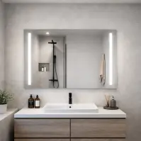 Podsvietené zrkadlo LED 60/80 horizontálne