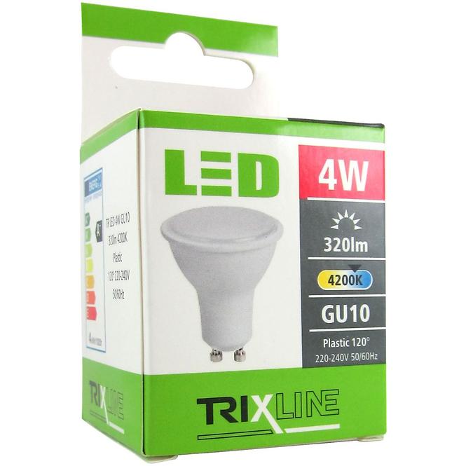 Žiarovka LED BC TR GU10 4W 4200K