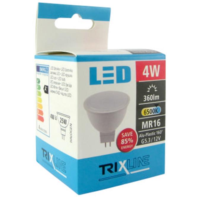 Žiarovka LED TR MR16 4W 6500K 320LM G5.3