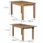 Rozkladací stôl ST28 140/180x80cm dub wotan CC,2