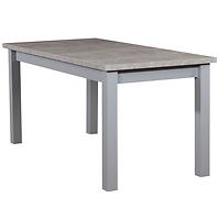 Rozkladací stôl ST28 120/160x80cm beton DD