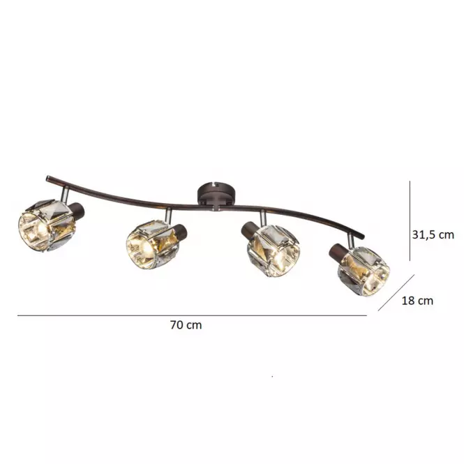 Lampa 54357-4 LS4,3