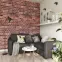 Dekoratívny obklad stien PVC MOTIVO Red Brick,3