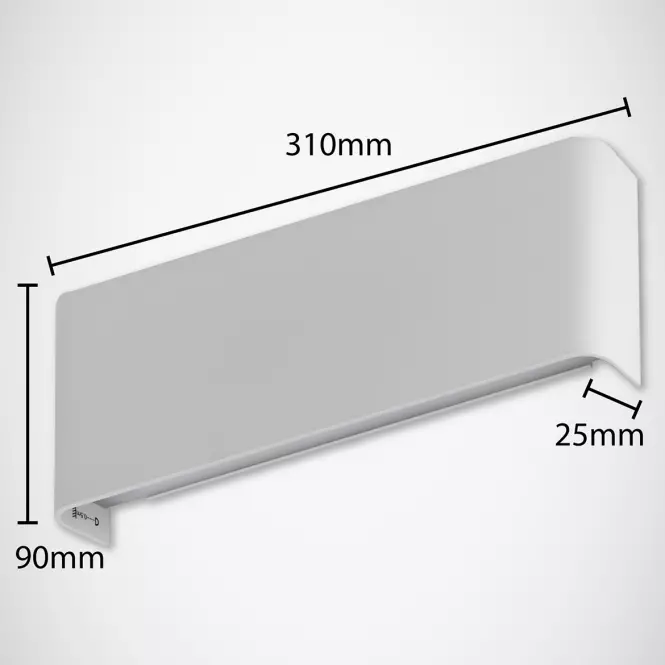 Nástenné svietidlo  03553 Zelda LED C 2x5W biele  4000K