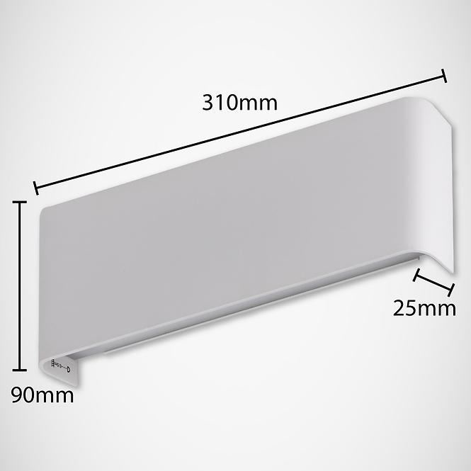 Nástenné svietidlo  03553 Zelda LED C 2x5W biele  4000K
