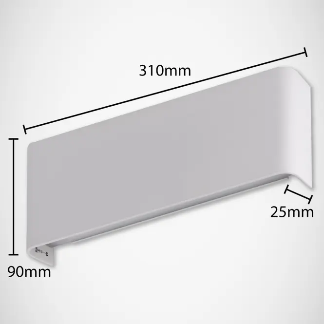 Nástenné svietidlo  03553 Zelda LED C 2x5W biele  4000K,4