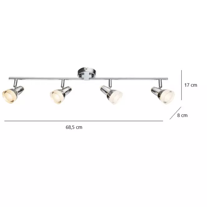 Luster Alaska 56134-4 LED LS4