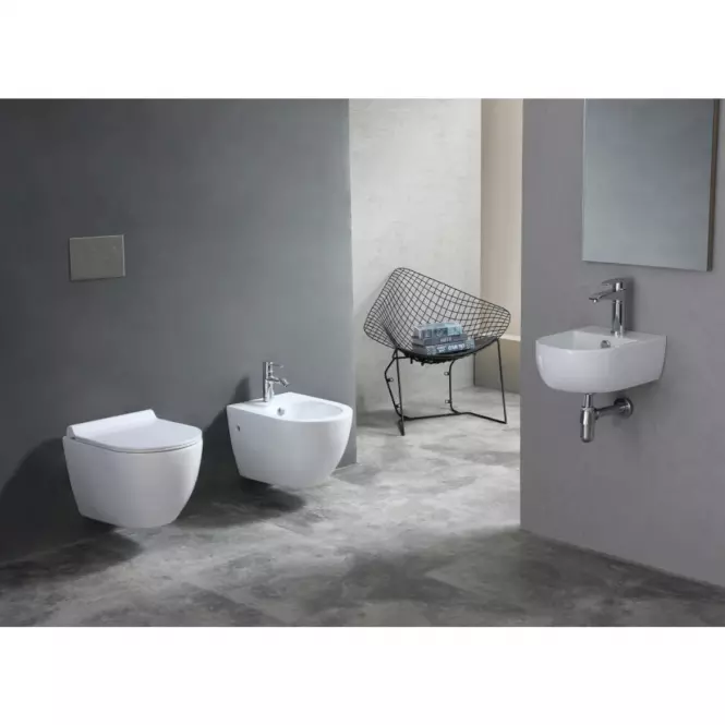 Závesná WC misa Aleksia Rimless Soft Close