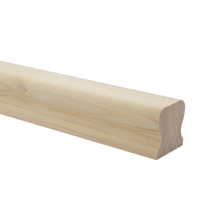 Držadlo na zábradlie smrekové 48x2500mm