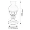 Stolná lampa Petronel 7072 LB1,3