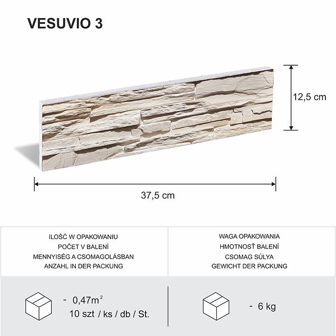 Sádrový Obkladový Kameň Vesuvio 3,6