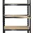Kovový Regál RNDU čierny 180x90x30cm – 5 políc/175kg