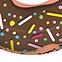 Nafukovacie koleso na plávanie Donut 107 cm 36118,6