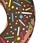 Nafukovacie koleso na plávanie Donut 107 cm 36118,8