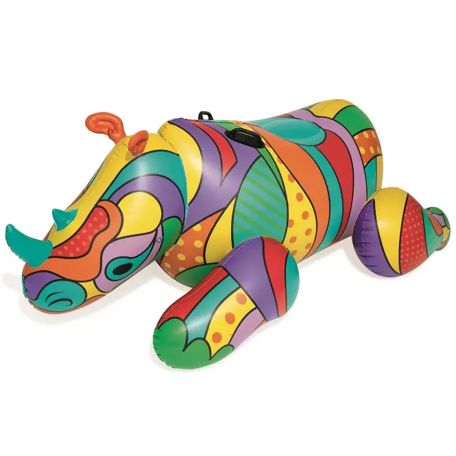 Farebné nafukovacie nosorožce 201cmx102cm 41116,2