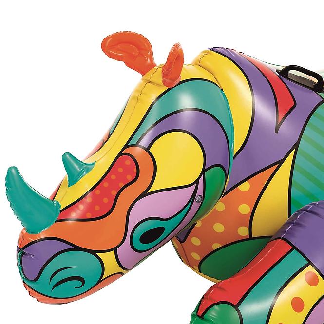 Farebné nafukovacie nosorožce 201cmx102cm 41116
