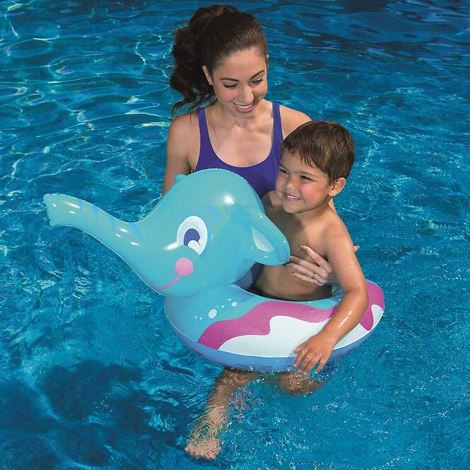 Nafukovací slon pre deti 3-6 roky s pumpou 36116,6