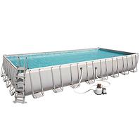 Bazén obdĺžnikový s pískovou filtráciou 9,56x4,88x1,32 m 56623