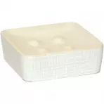 Držiak na mydlo Notus biela