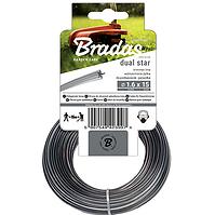 Struna do kosačky Ripper Dual 1,6mm x 15m  ZRG1615K hviezdicová